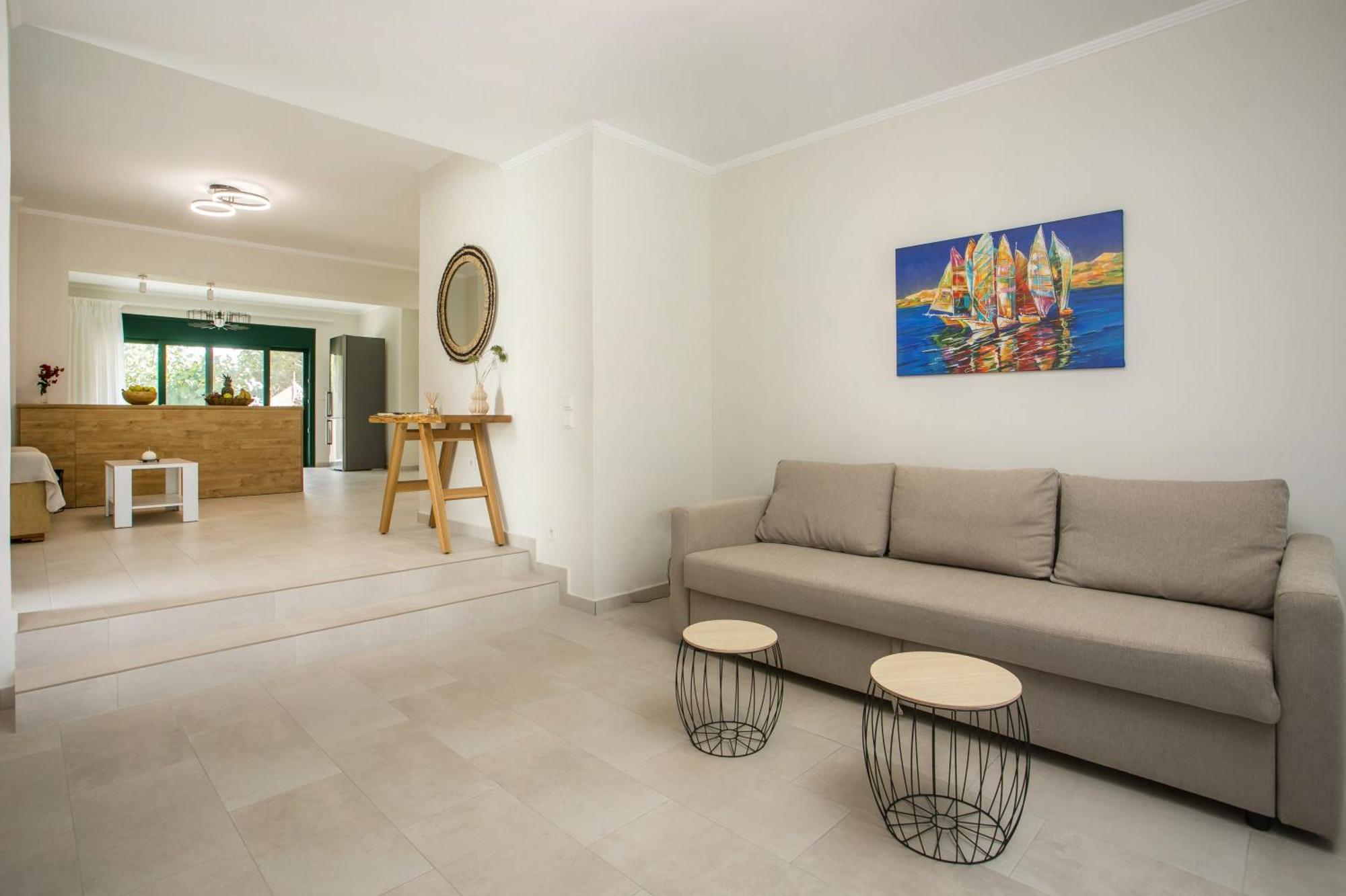Beachfront Villa Rhodes Seashell Gennadi Exterior photo