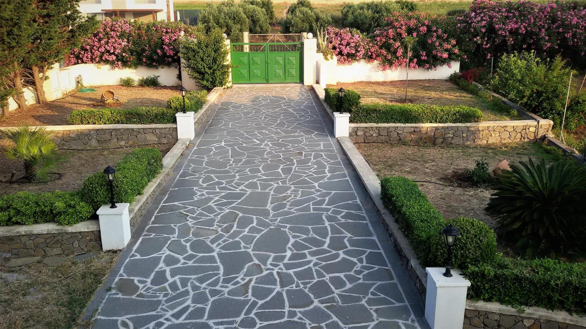 Beachfront Villa Rhodes Seashell Gennadi Exterior photo